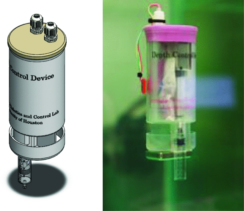 Underwater Depth Control Device